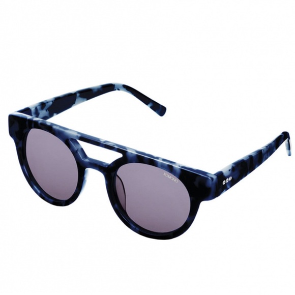 KOMONO Sunglasses Dreyfuss NEW blue tortoise Matte Indigo UV400 reflective Komono Sunglasses Ana - blue (midnight tortoise) main image 3
